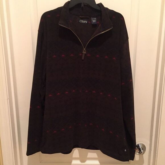 Chaps Brown Pullover  - Picture 1 of 5